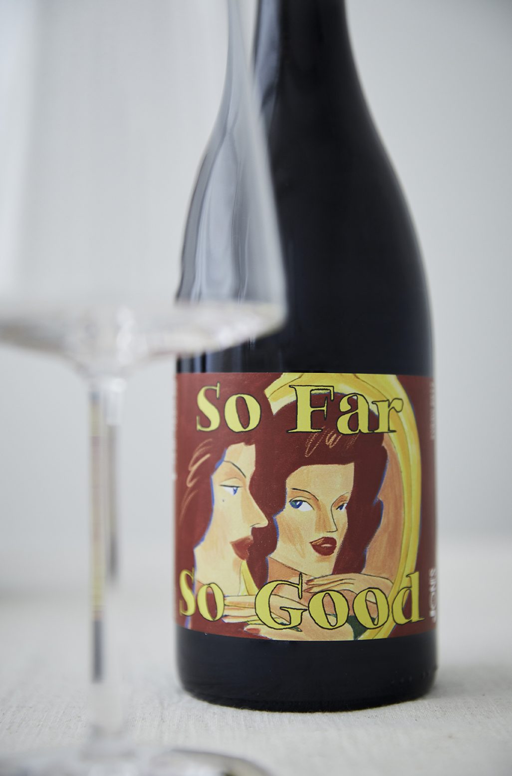 Illustrated So Far So Good label